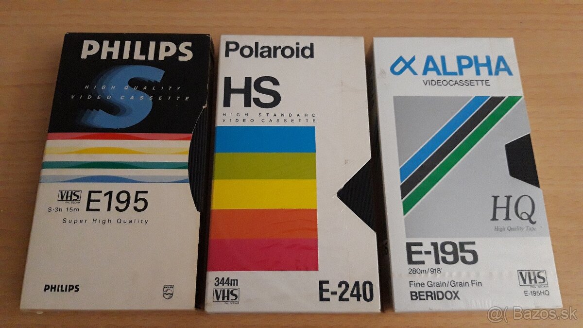 VHS Videokazety