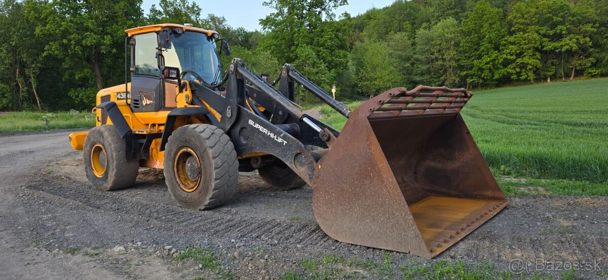 JCB 436E Agri, kolový nakladač, 15.600 kg, lopata 3,5 m3