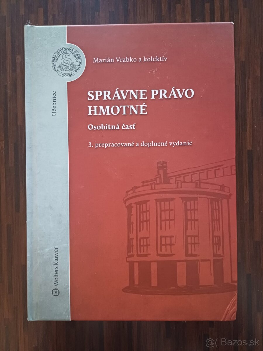 Vrabko a kol: Spravne pravo hmotne - Osobitna cast (3. vyd)