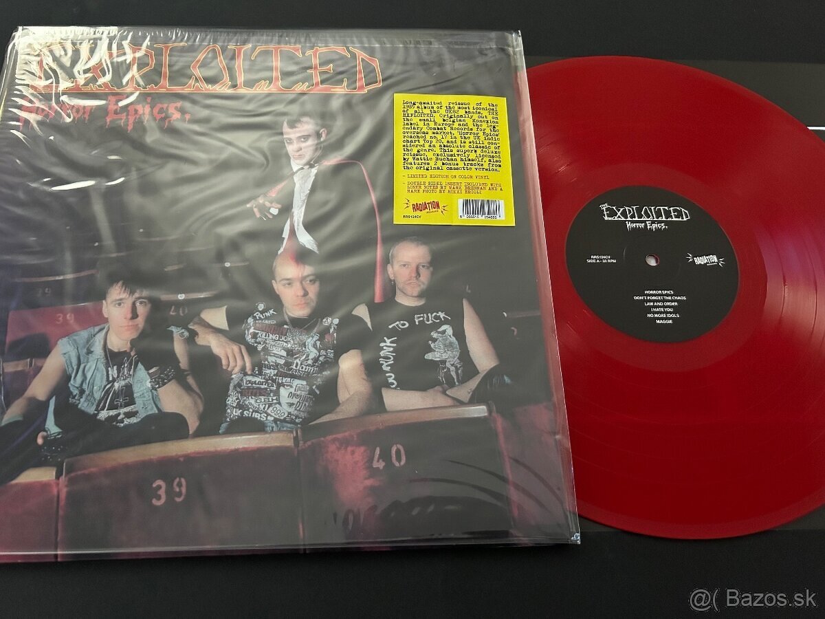 EXPLOITED-Horror epics Lp