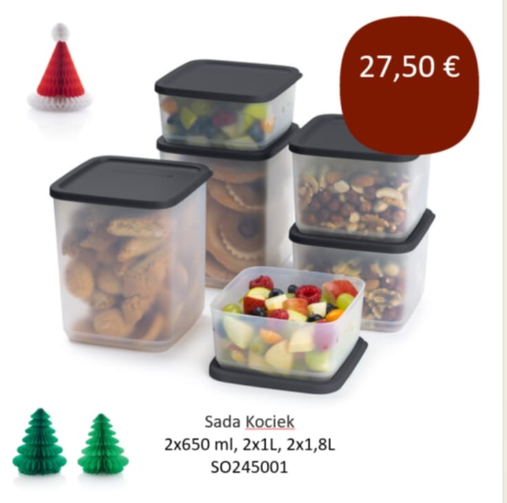 sada kociek Tupperware