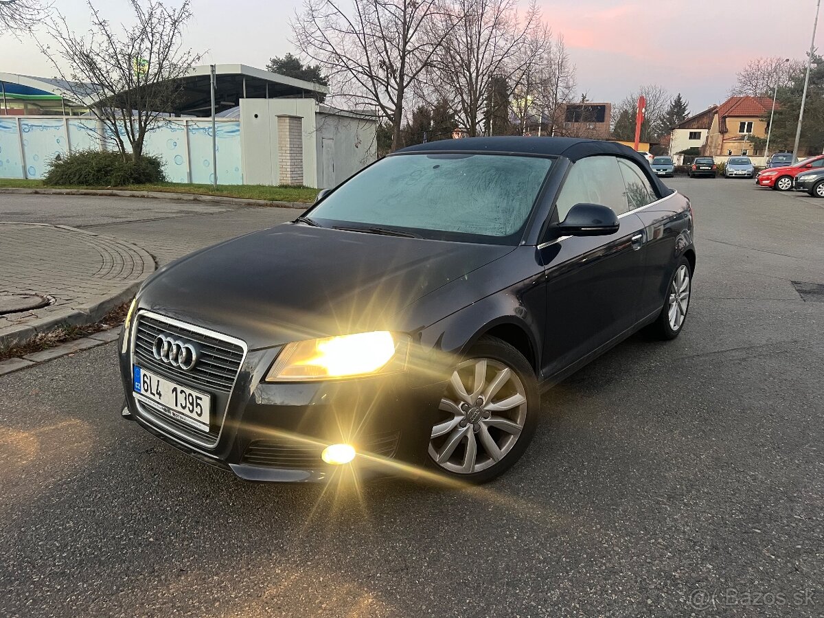 Audi A3 Cabriolet 2.0tdi 103kw Rok výroby: 07/2008 najeto 15