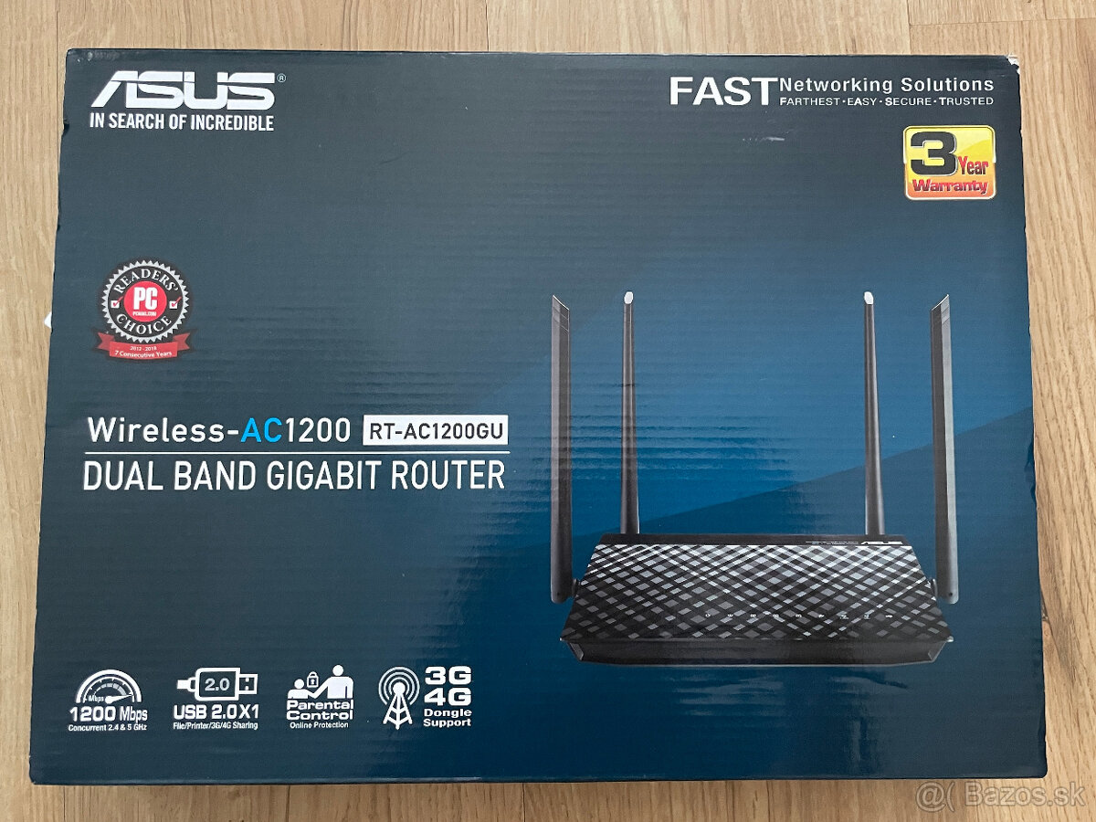 ASUS AC1200 Gigabit Wifi Router