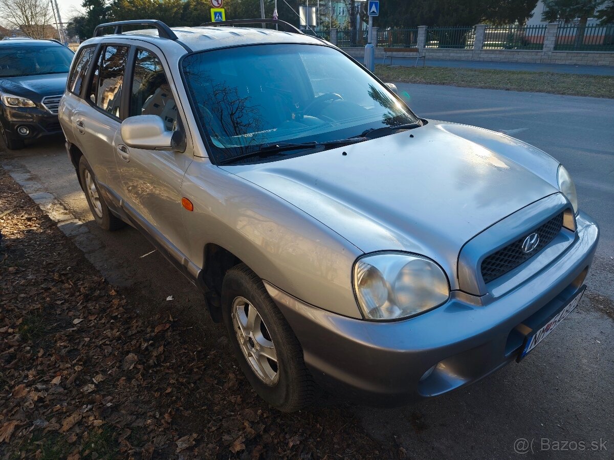 Predám Hyundai Santa Fe 2003, 2,4l benzín+plyn