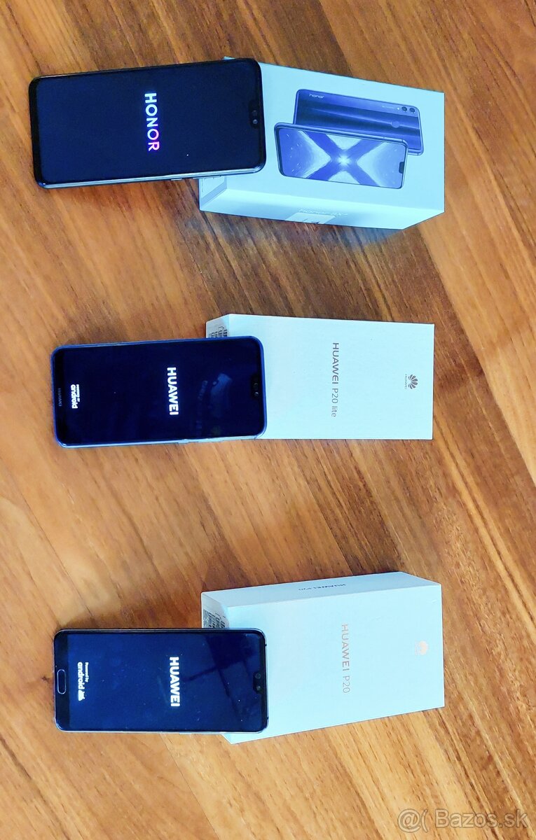 Huawei P20, Huawei P20 lite, Honor 8X