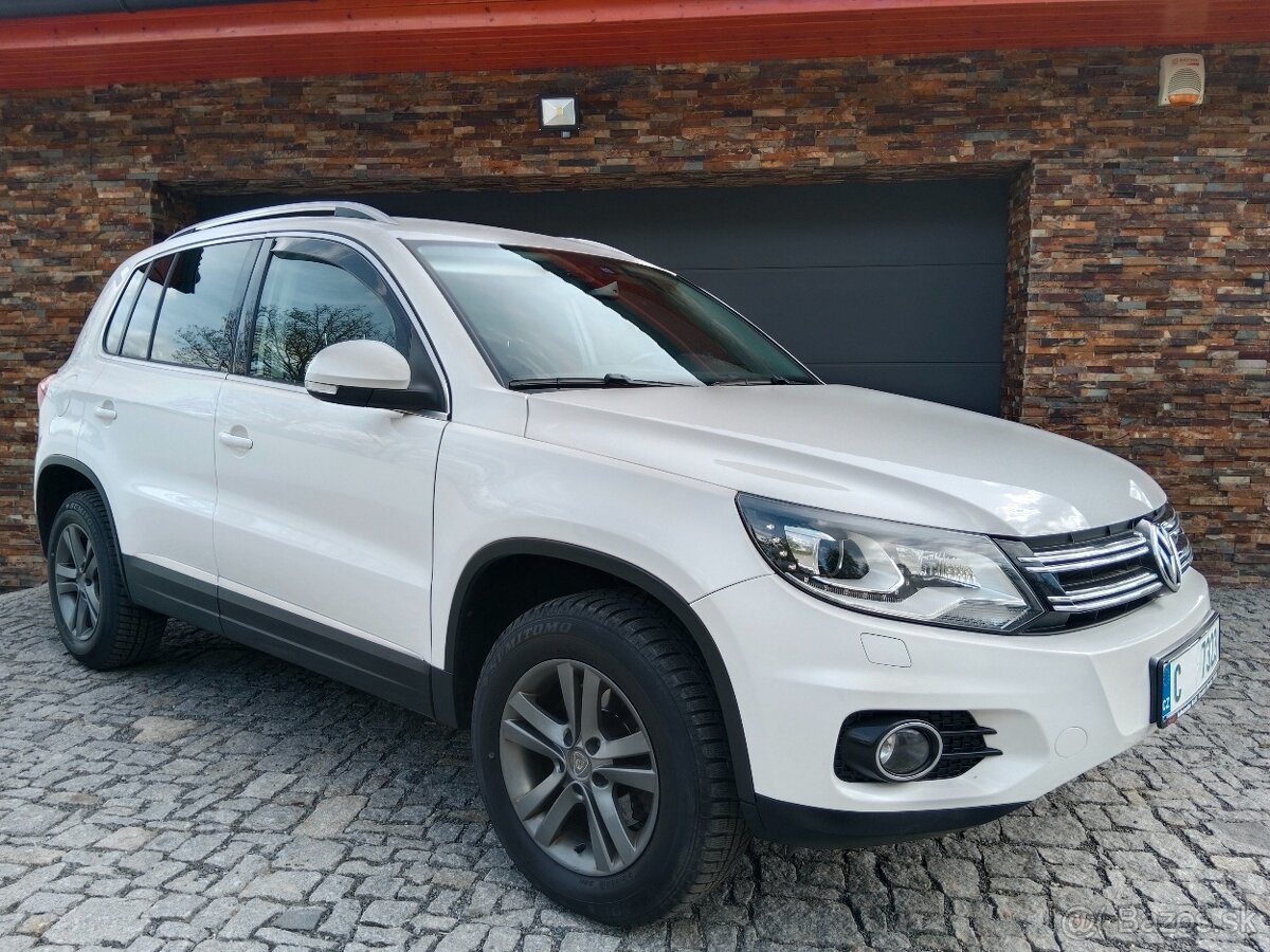 VW Tiguan 2.0TDI 103kW 2012,DSG, 4X4, Jen 145Tis, Po Servisu