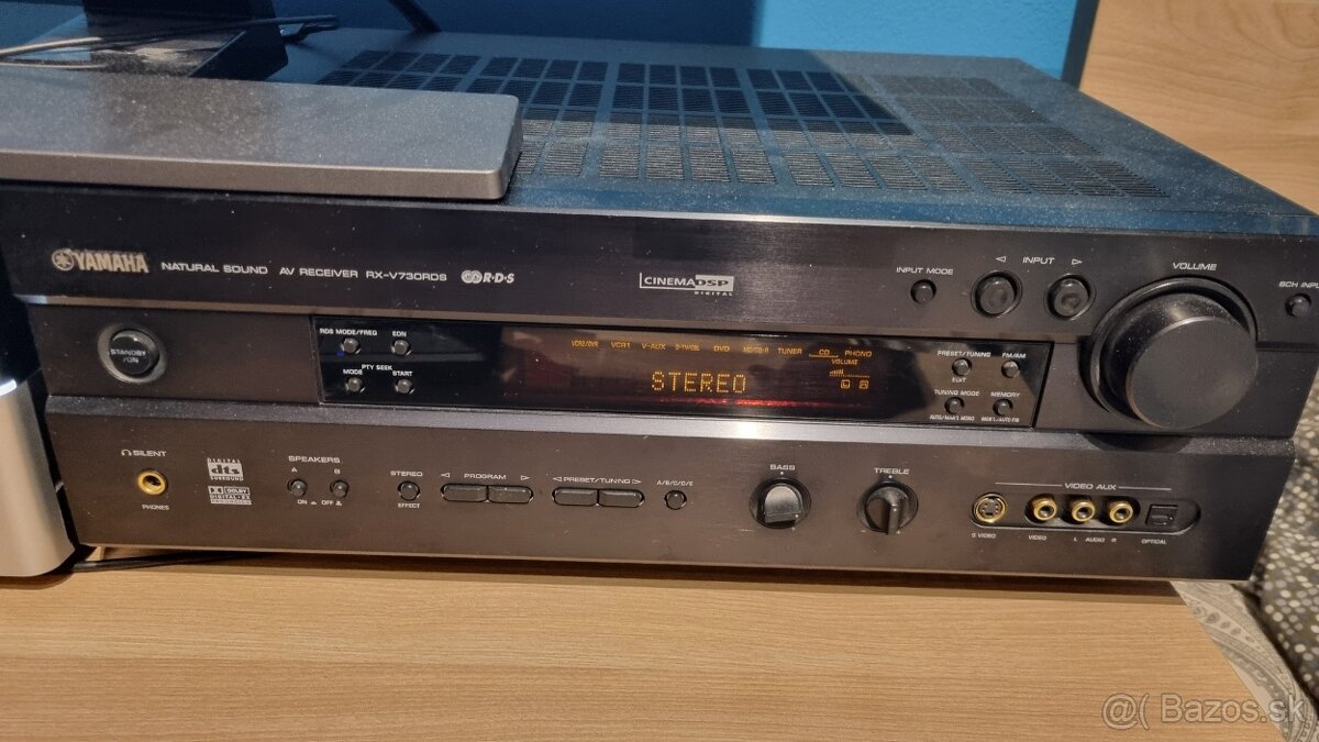 Predam receiver Yamaha 5x75W @ 8Ohm