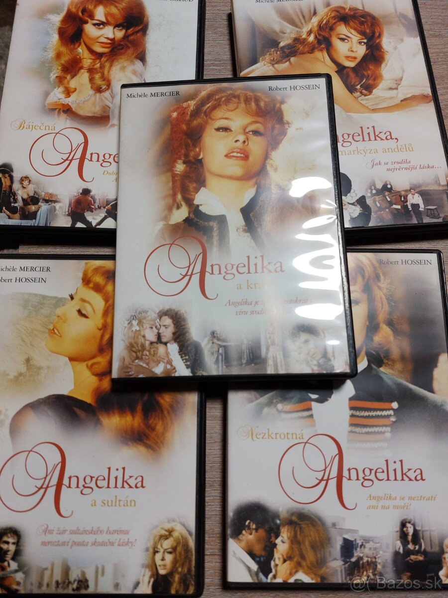 Predam DVD filmy Angelika