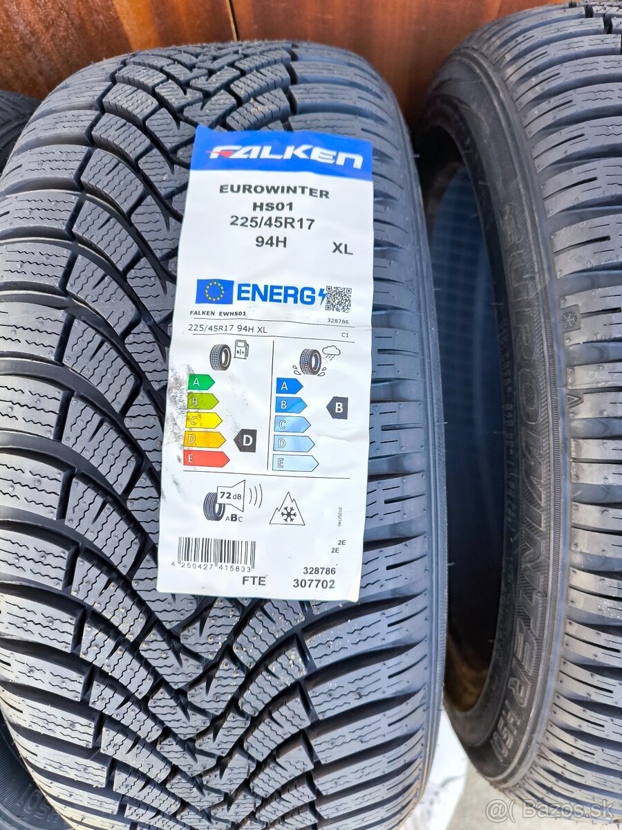 Nové zimné pneu Falken 225/45 R17 SUPER CENA