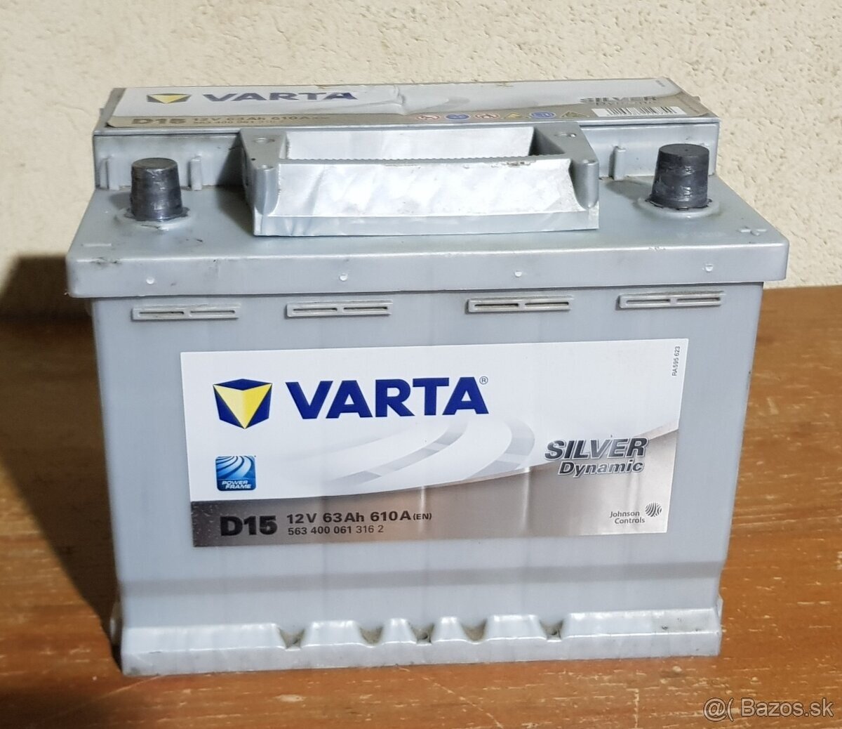 Autobatéria VARTA blue dynamic D15, 63Ah