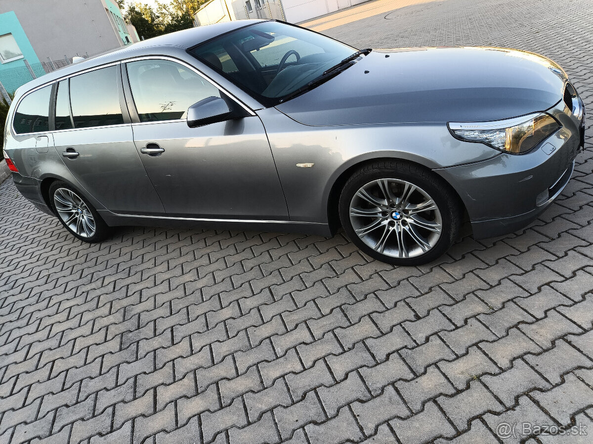 BMW e61 LCI - automat CIC navi kůže 2010