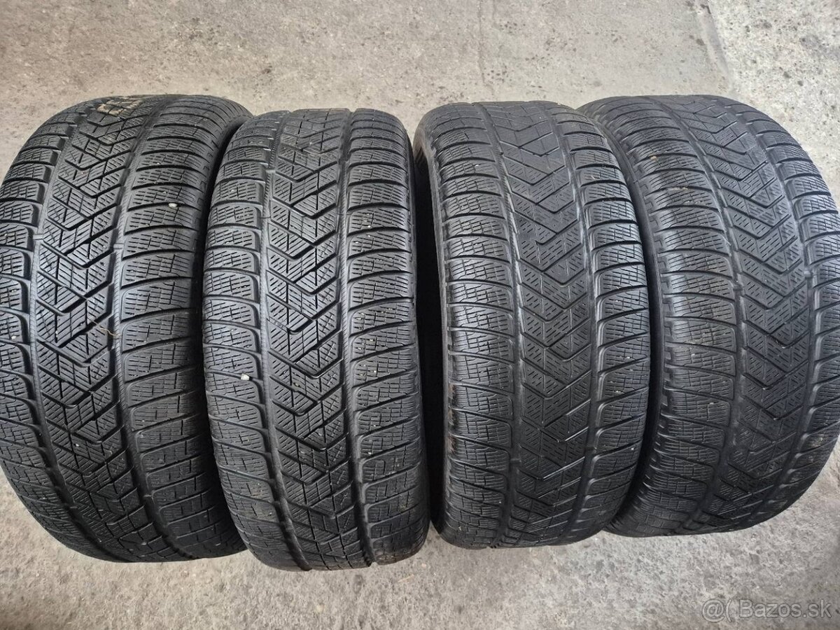 265/65 r17 zimné 4 ks PIRELLI dezén 7,1-5,6 mm DOT2020