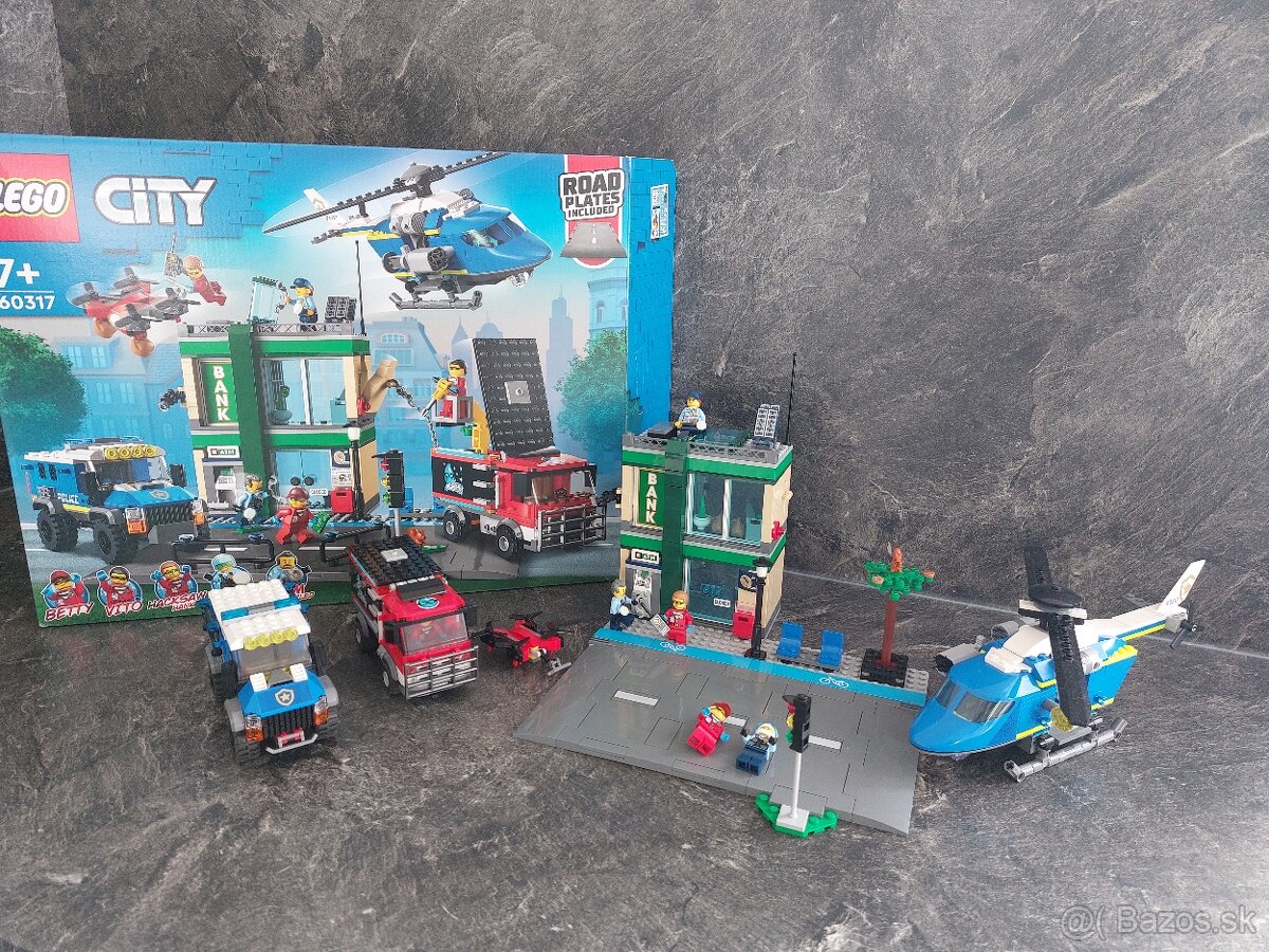 LEGO City 60317: Lúpež LEGO City Bank