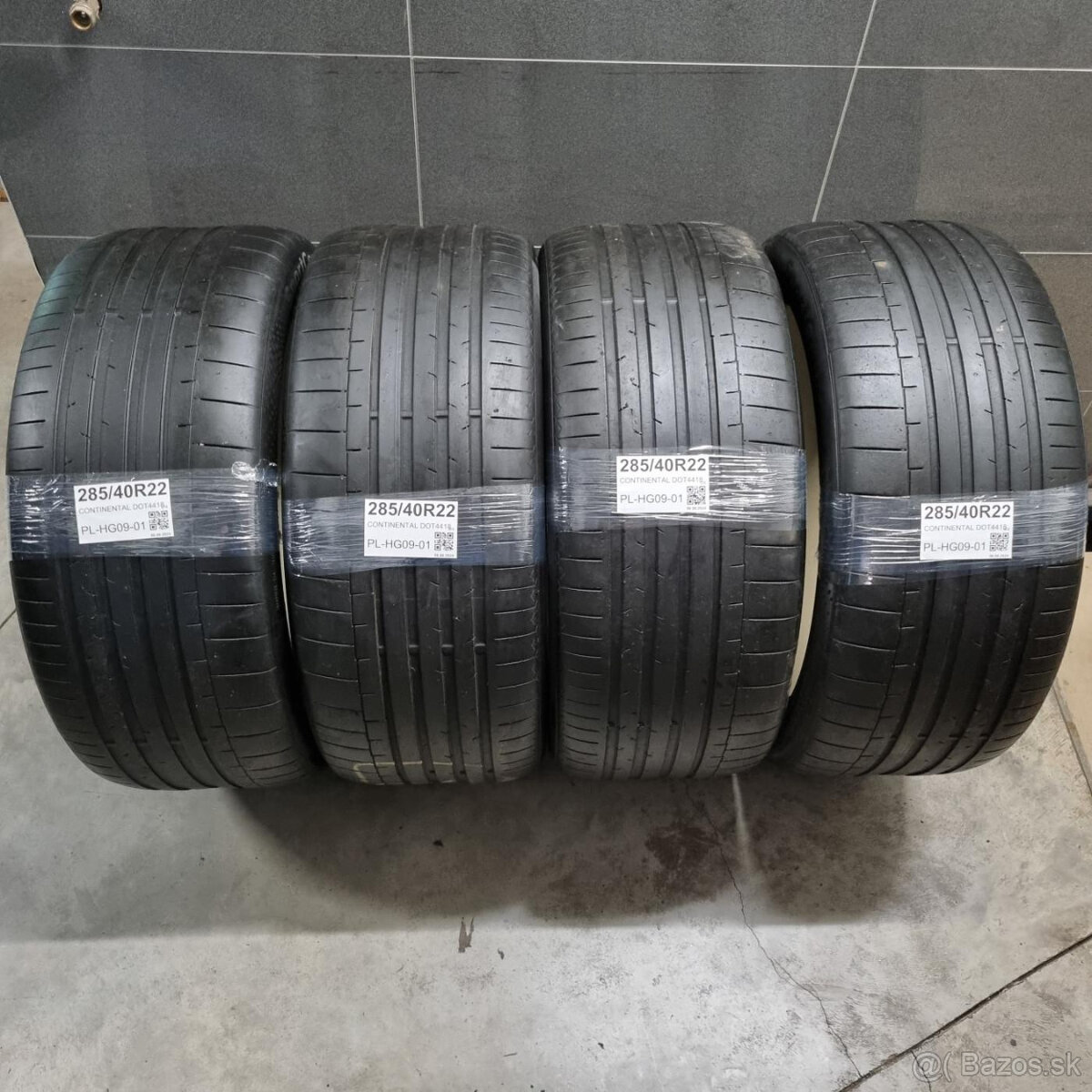 Letné pneumatiky 285/40 R22 CONTINENTAL DOT4418