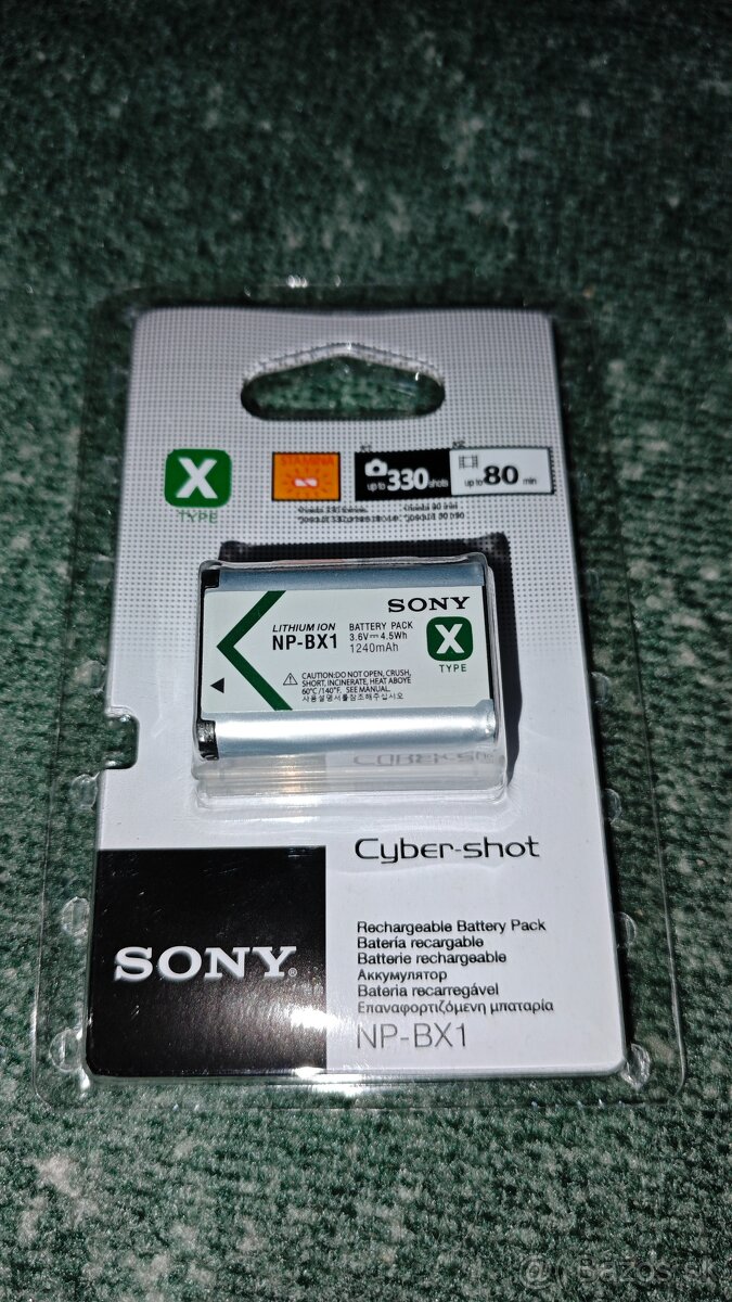 Bateria Sony RX100