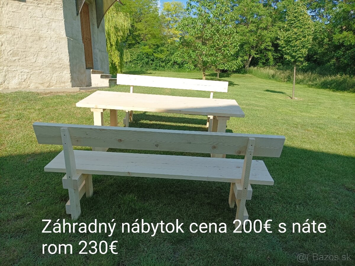 Záhradný nábytok