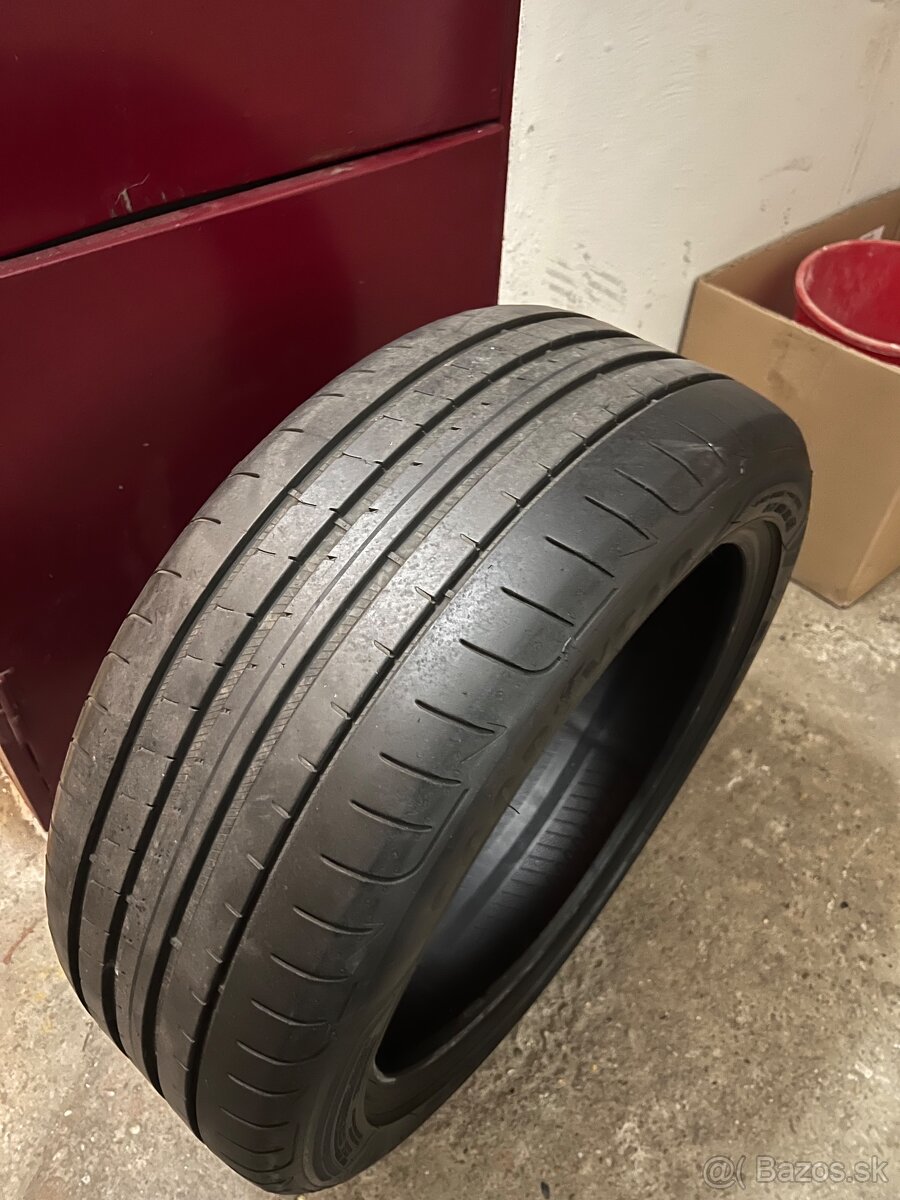 Predám letné jazdené pneumatiky Goodyear Eagle 235/45 R18