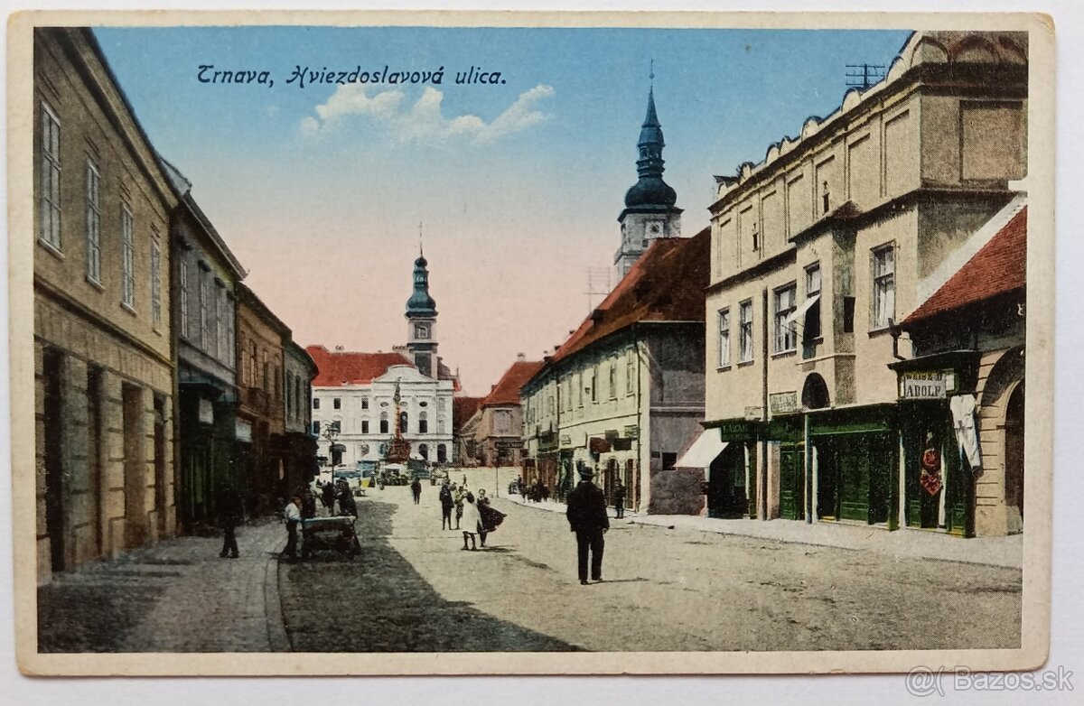 Historické pohľadnice Trnava