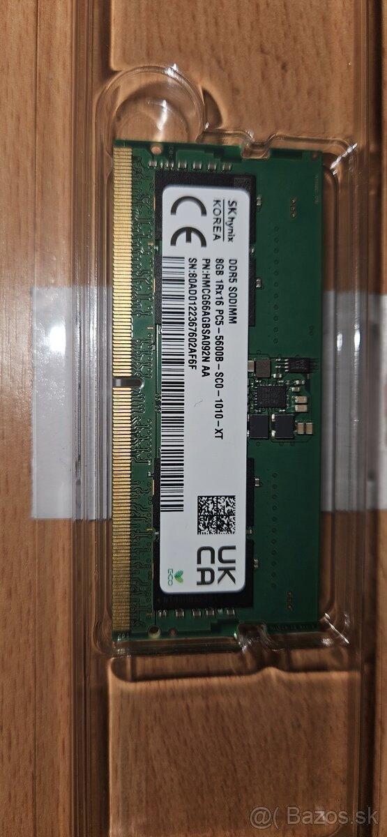 ddr5 8gb 5600hz ram do notebooku