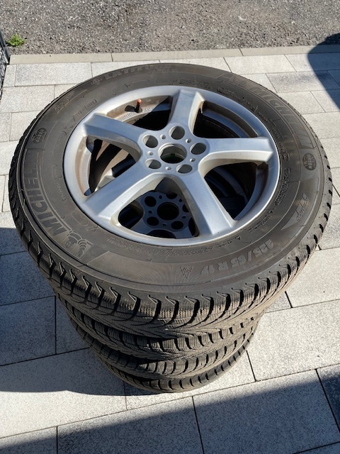 Zimné pneu Michelin Alpin 225/65 R17 + hlik. disky