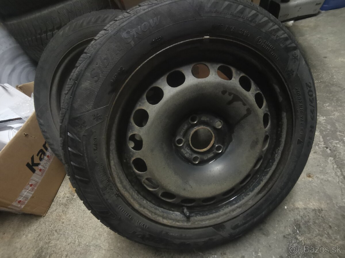 Zimná sada 5x112 r16 (206/55r16 Matador)