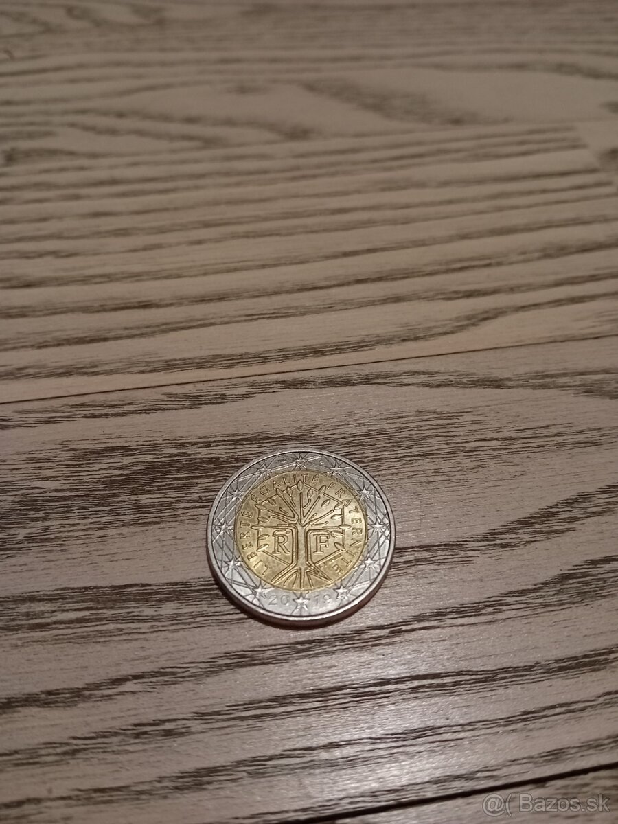 2 euro francuzko 2019