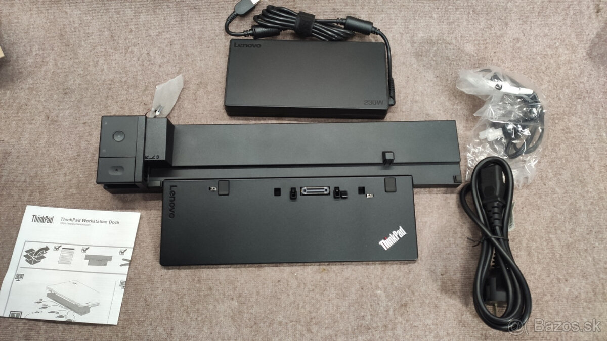 Dokovacia stanica Lenovo ThinkPad 40A50230E + adaptér 230W