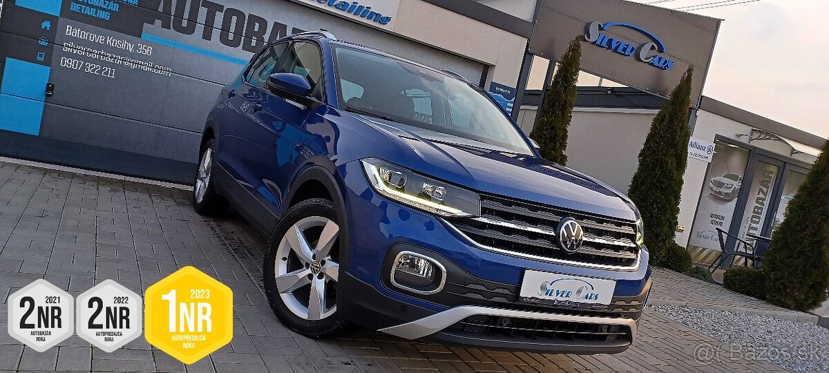 Volkswagen T-Cross 1.0 TSI 110k Style DSG Možný Leasing