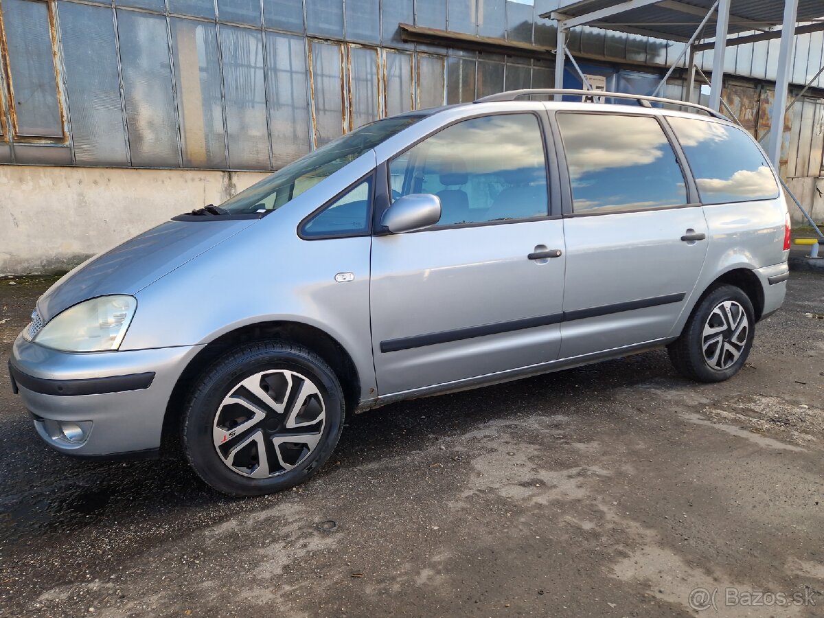 Predám Ford Galaxy 1.9 TDI 96 KW 7-miest,Tažné,Klíma,Tempoma