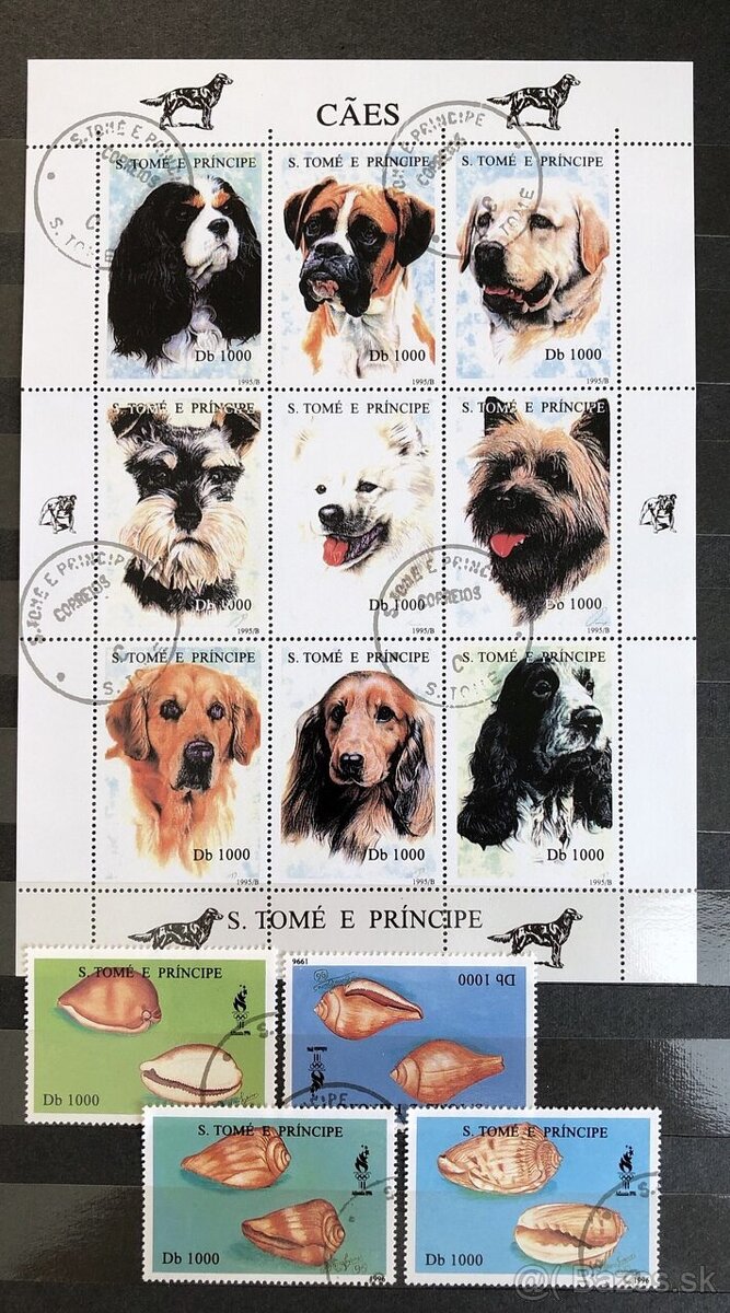 poštové známky - fauna mix