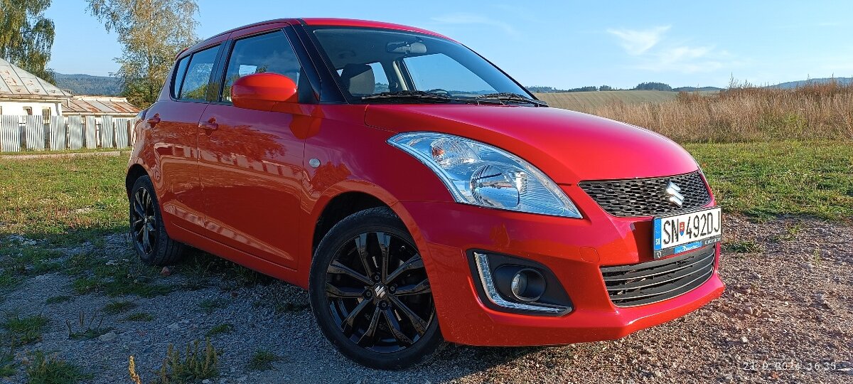 Suzuki Swift 1,2 69kw r.v 2015   82400km