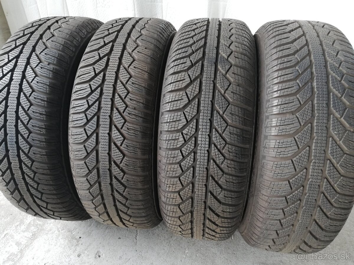 195/65 r15 zimné pneumatiky Semperit 7-8mm