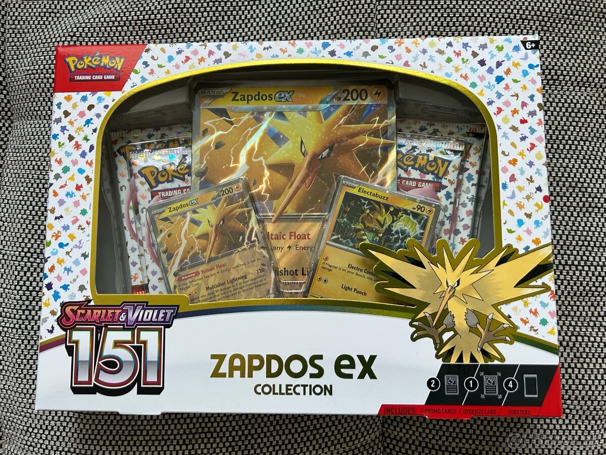 Pokemon 151 - Zapdos EX