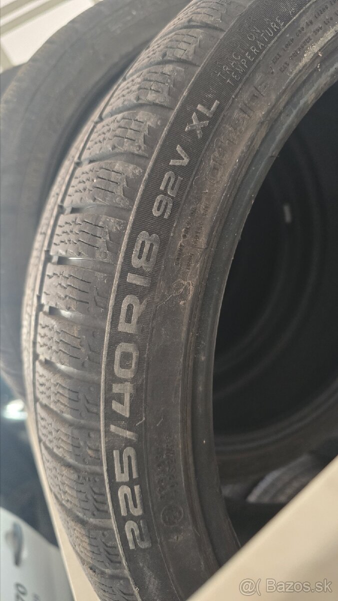 225/40 r18 zimne nokian 6mm