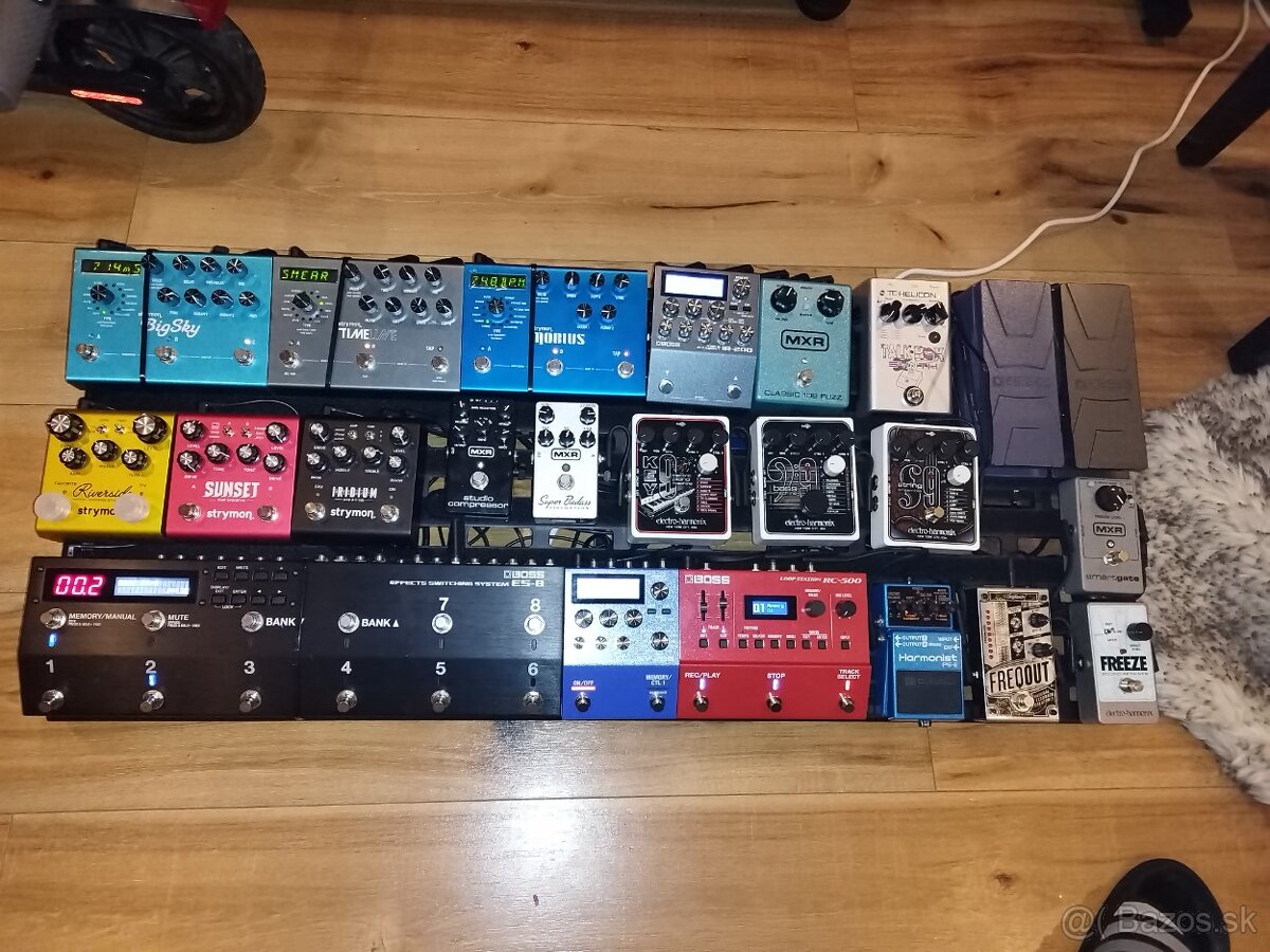 Pedalborad Strymon, mxr .......