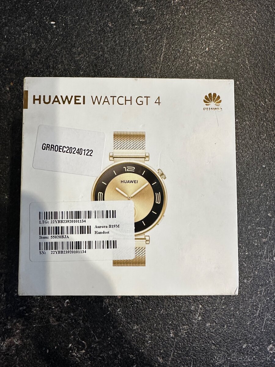 HUAWEI WATCH GT 4 41 MM ZLATÉ