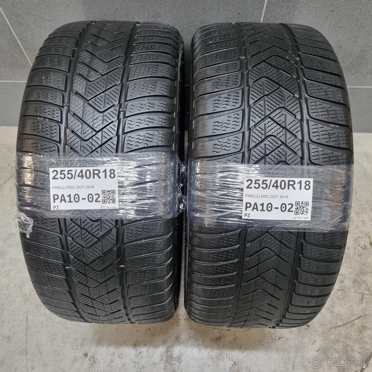 Zimné pneumatiky 255/40 R18 PIRELLI DOT2818