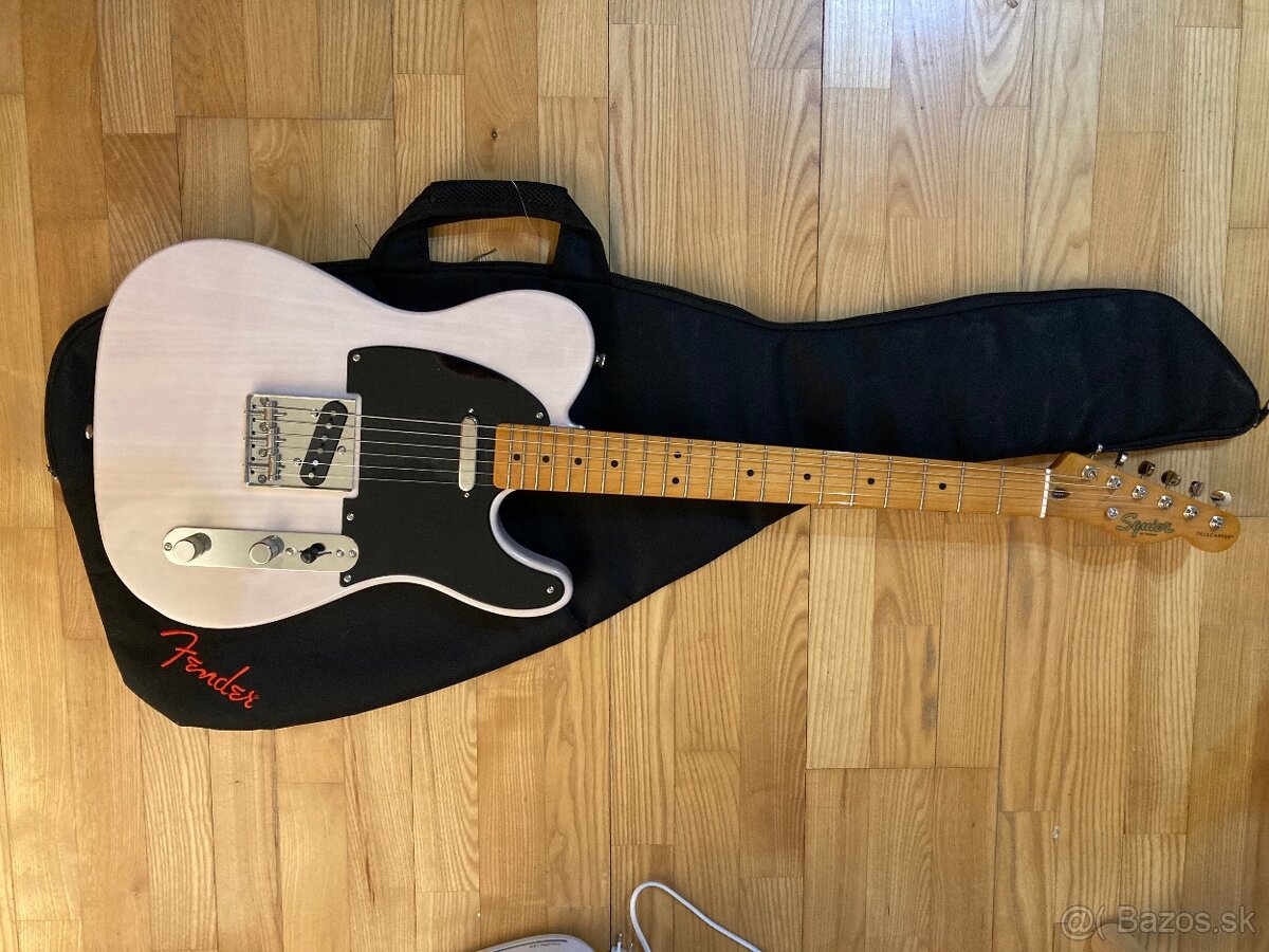 Fender Telecaster Squire CV 50's ružový