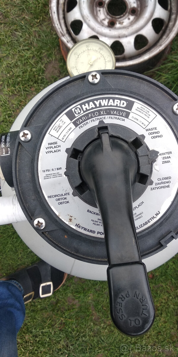 Predám pieskovú filtráciu - nádrž, Hayward S166T ProSeries