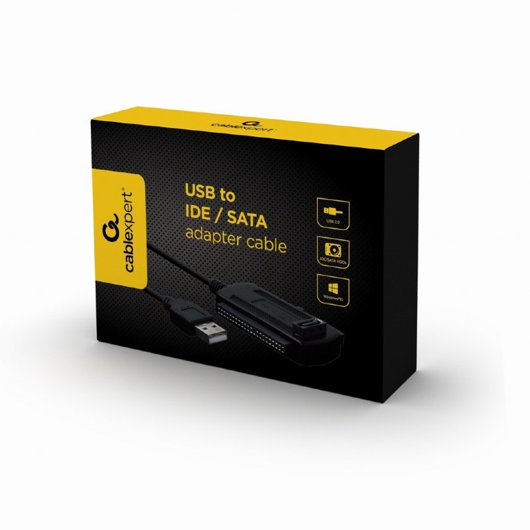 Kábel CABLEXPERT adapter USB-IDE/SATA 2,5″/3,5″ redukcia