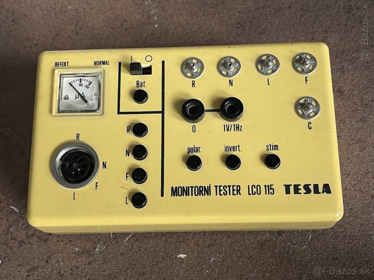 Tesla monitorný tester LCO115