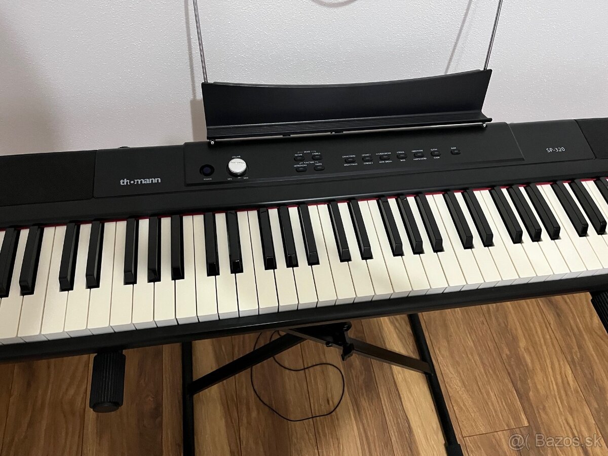 Predám Thomann SP320 digitálne stage piano so stojanom