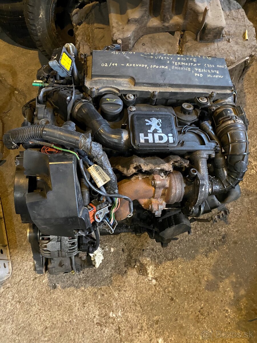 Motor Peugeot 206 1.4hdi