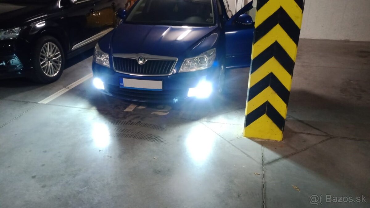 CREE LED denné svietenie BA15S Škoda Superb 2, Octavia 2 FL