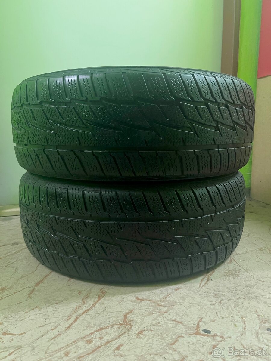 195/55 R15 zimné pneumatiky 2 kusy