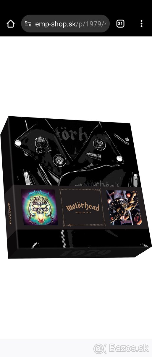 Motorhead 1979 Box set LP