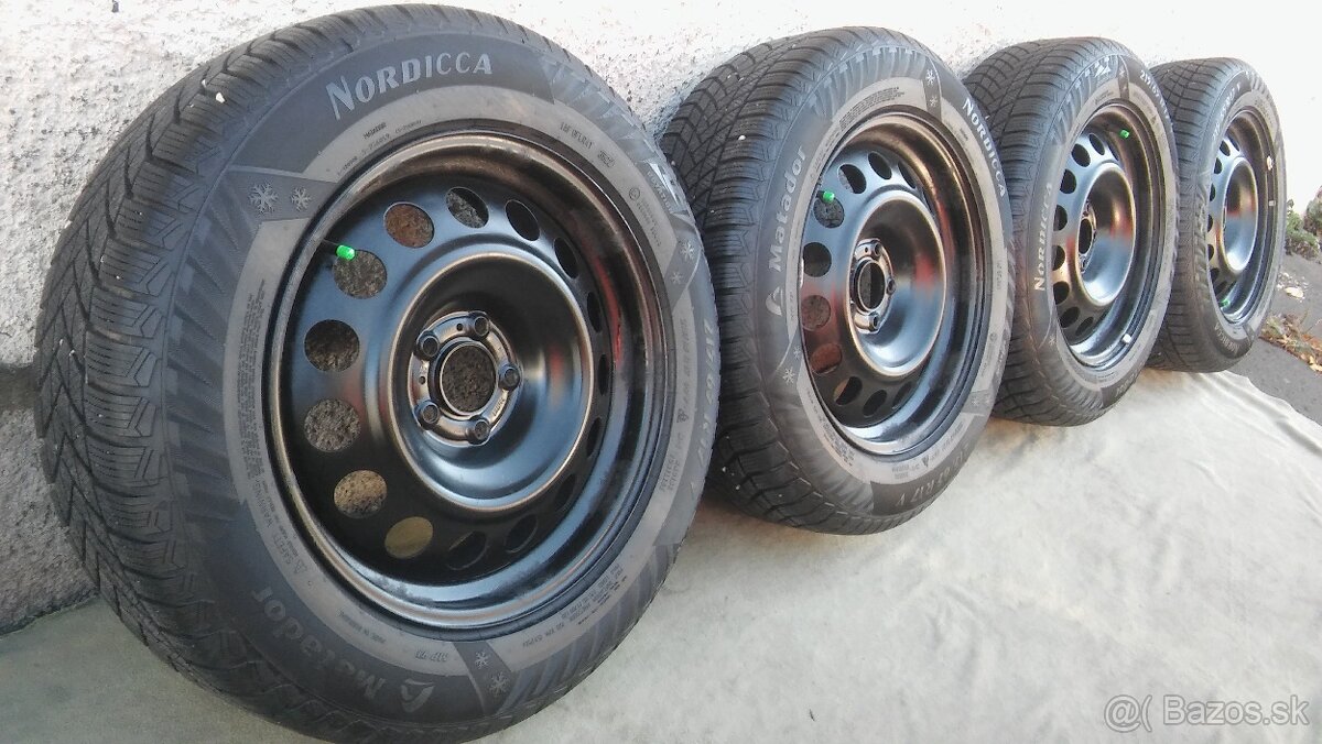 5x108 r17 Peugeot Citroen Opel zim 215/65 r17 kúpa 2023 8mm