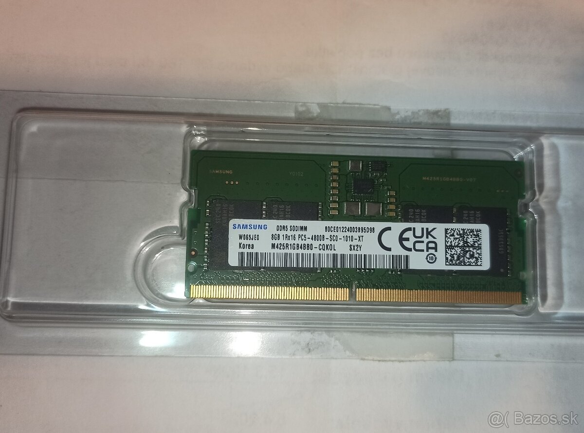 Samsung SO-DIMM 8GB DDR5