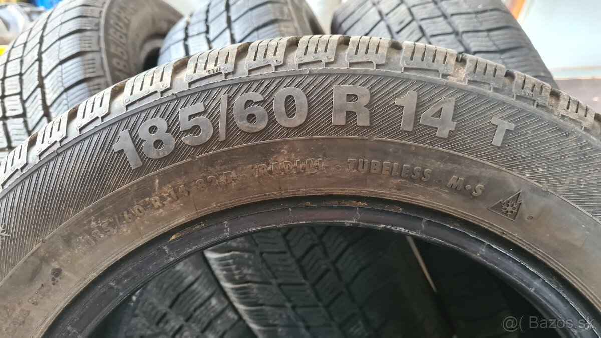 Zimné pneumatiky 185/60 R14