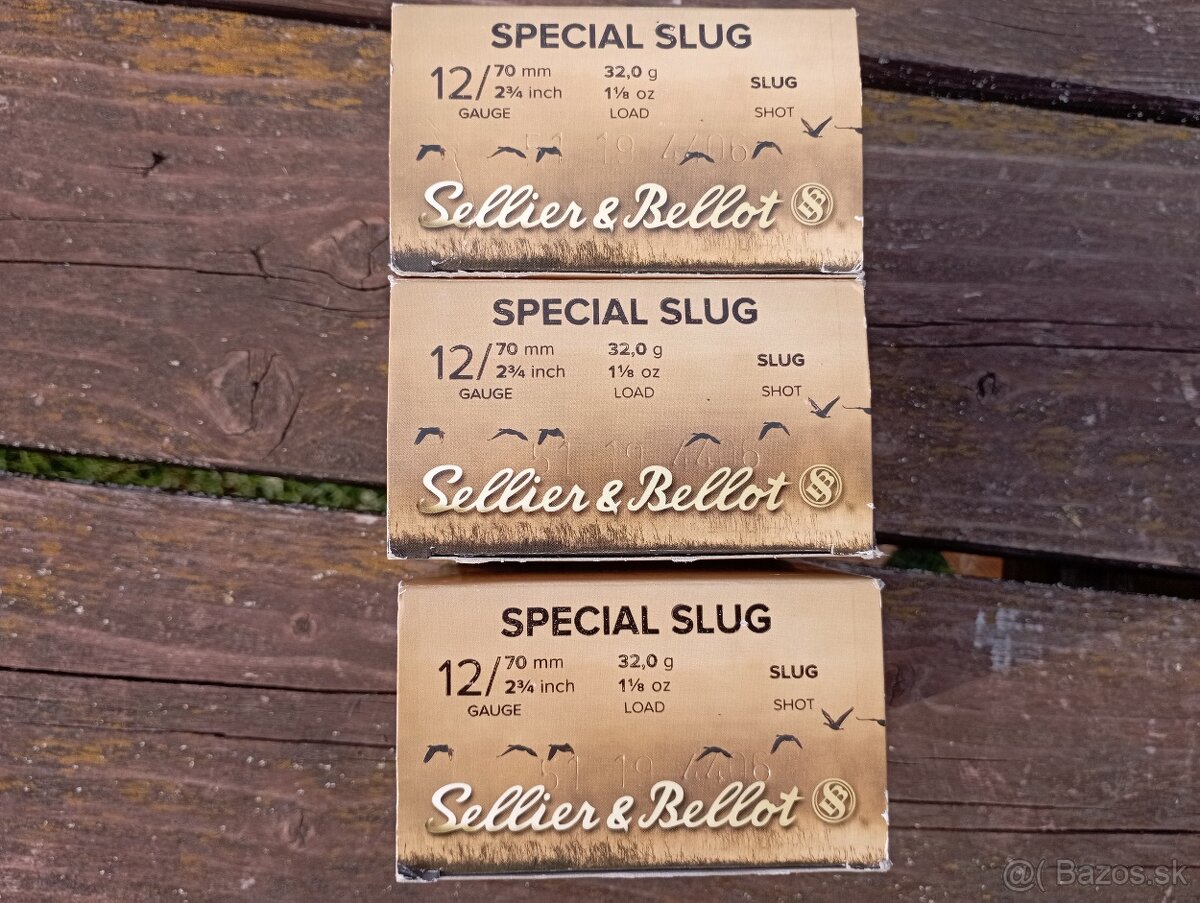 Predám SLUG 12/70 32g